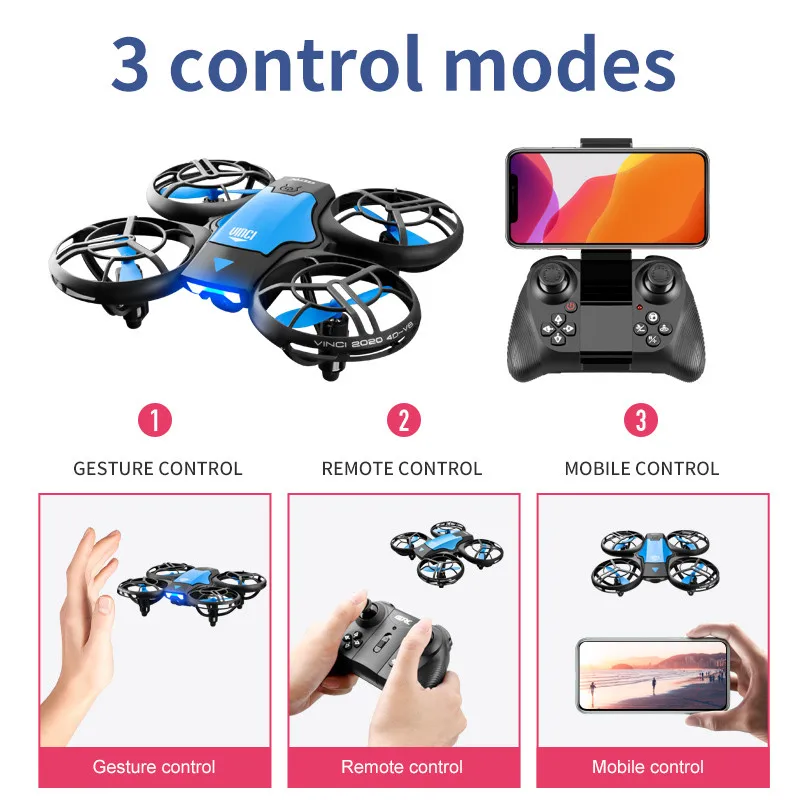 V8 New Mini Drone 4K Professio - Drone Racing Camera recension och pris
