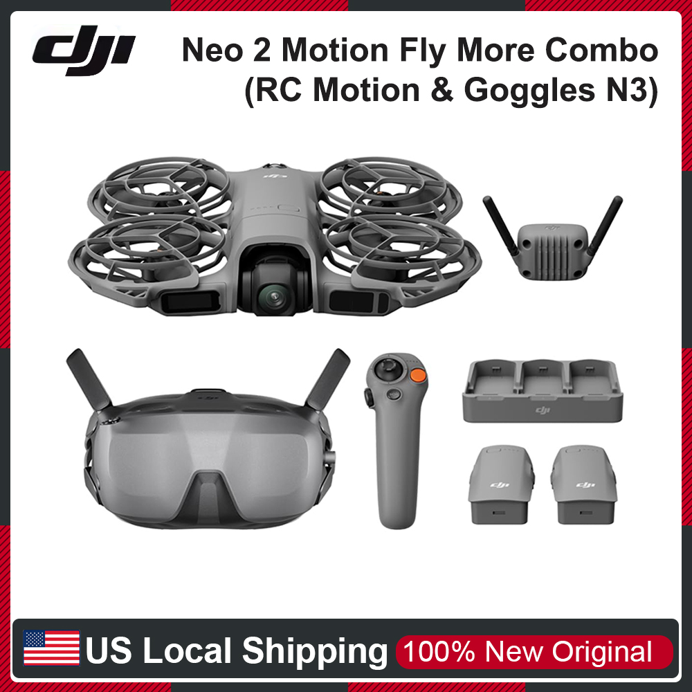 DJI Neo 2 Motion Fly More Comb - Drone Racing Goggles recension och pris